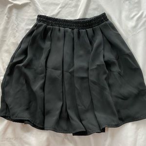 flowy skater skirt